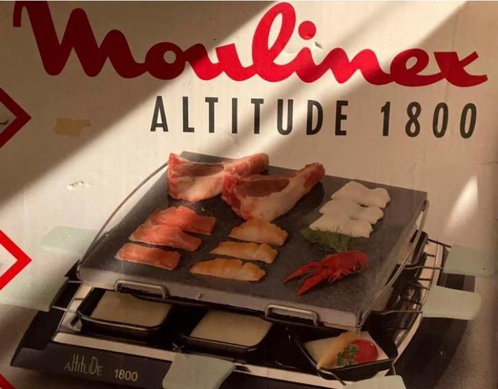 Moulinex gourmet en steengril ineen, Witgoed en Apparatuur, Gourmetstellen, Gebruikt, 8 personen of meer, Ophalen of Verzenden