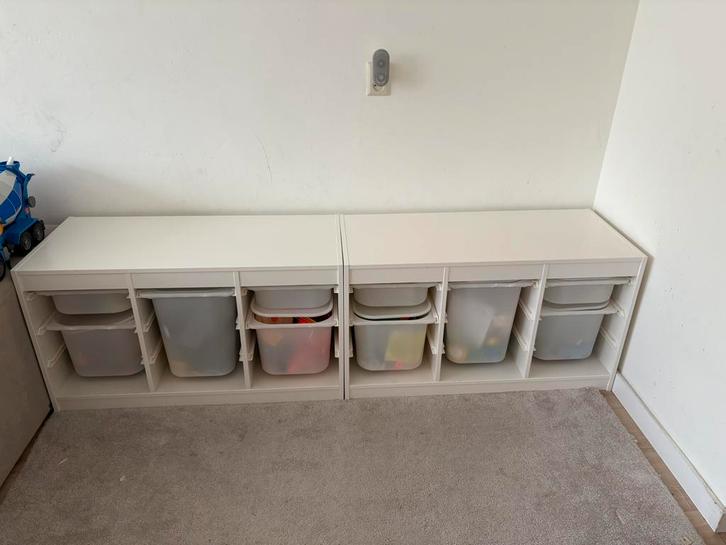 Trofast speelgoedkast/ trofast opbergkast, Kinderen en Baby's, Kinderkamer | Commodes en Kasten, Zo goed als nieuw, Kast, 90 tot 105 cm