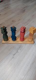 Wooden story stapeltoren, Kinderen en Baby's, Speelgoed | Houten speelgoed, Ophalen of Verzenden, Gebruikt, Overige typen