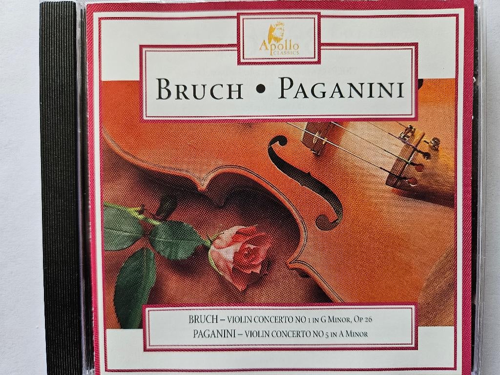 Bruch + Paganini - Viool concerten - Kiev Philharm. Sakolov, Ophalen of Verzenden, Barok, Zo goed als nieuw, Kamermuziek