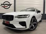 Volvo V60 T6 Recharge AWD R-Design PANO/TREKHAAK/HEAD-UP/MEM, Automaat, Gebruikt, 4 cilinders, Wit