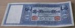 Reichsbanknote Ein Hundert Mark Berlin, den 21 april 1910, Ophalen of Verzenden, Overige soorten, Nederland, Boek of Tijdschrift