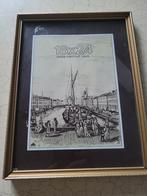 Vintage goudkleurig metalen fotolijstje foto 1 en 2, Heikant 21 Kaatsheuvel, Belle Vieille Brocante, Ophalen of Verzenden, Zo goed als nieuw