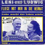 Leni und Ludwig - Fliege mit mir in die heimat (Telstar), Cd's en Dvd's, Gebruikt, 7 inch, Single, Ophalen of Verzenden