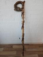 Mooie houtgesneden wandelstok., Diversen, Wandelstokken, Ophalen of Verzenden