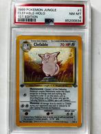 WOTC 1999 Pokemon Jungle - 1st Edition Clefable Holo PSA 8, Ophalen of Verzenden, Zo goed als nieuw