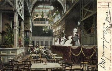 Amsterdam - Concertzaal Ned. Panopticum - 1905 gelopen beschikbaar voor biedingen