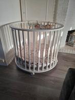 Ronde houten box met Jollein kleed, matras en speeltje, Huis en Inrichting, Lampen | Lampenkappen, Ophalen, Zo goed als nieuw