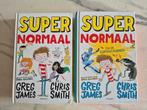 2 boeken: super normaal deel 1 en 2!, Boeken, Ophalen of Verzenden, Zo goed als nieuw, Fictie, Greg James & Chris Smith
