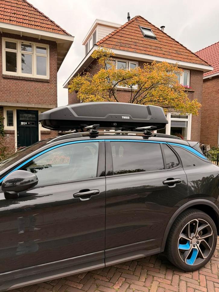 Thule te huur (Ski) dakkoffer en dakdragers, Auto diversen, Dakkoffers, Zo goed als nieuw, Ophalen