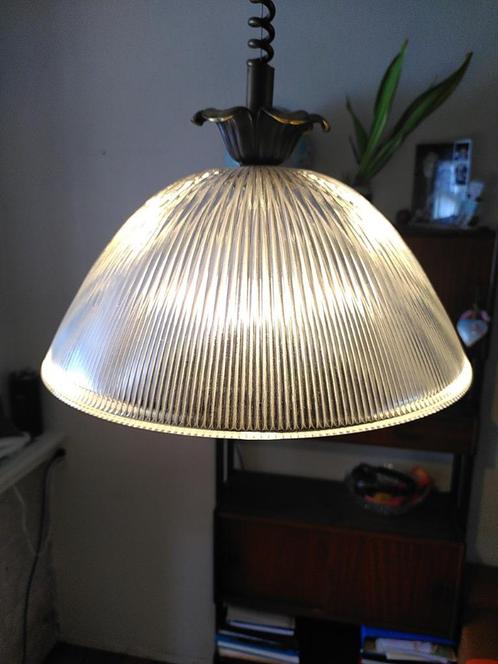 Herda Hanglamp, Huis en Inrichting, Lampen | Hanglampen, Gebruikt, Minder dan 50 cm, Glas, Ophalen of Verzenden