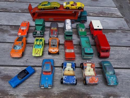 Verzameling autootjes, begin jaren 70, gebruikt Lesney, Hobby en Vrije tijd, Modelauto's | Overige schalen, Gebruikt, Auto, Ophalen of Verzenden