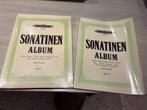 2 sonatinen albums, band 1 en 2, Gebruikt, Klassiek, Les of Cursus, Ophalen of Verzenden