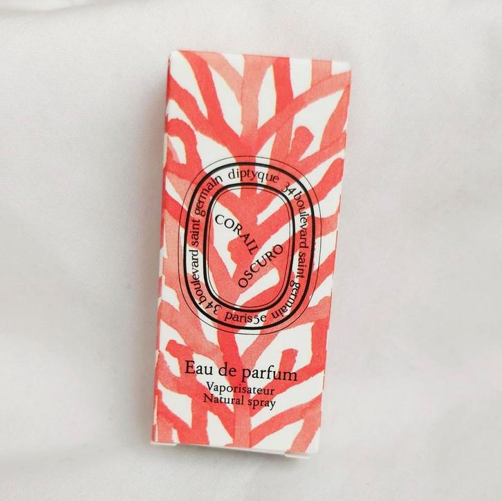 NU €5 ‼️ Diptyque Corail Oscuro eau de parfum spray sample, Sieraden, Tassen en Uiterlijk, Uiterlijk | Parfum, Ophalen of Verzenden