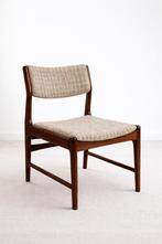 Deense teak design stoel vintage – mid century ~ 60s/70s, Huis en Inrichting, Stoelen, Bruin, Ophalen of Verzenden, Zo goed als nieuw