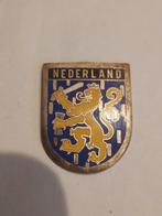 Schildje Nederlandse wapen., Verzamelen, Ophalen of Verzenden, Zo goed als nieuw, Stad of Land, Speldje of Pin