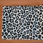 Coupon tricot stof panter wit, 120 cm of meer, Ophalen of Verzenden, Zo goed als nieuw, Katoen