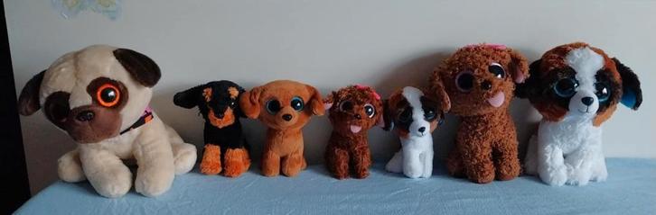 honden ty knuffels, Kinderen en Baby's, Speelgoed | Knuffels en Pluche, Zo goed als nieuw, Hond, Ophalen of Verzenden