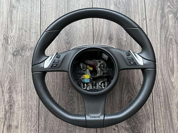 Porsche 911 997 991 leder multifunctie sportstuur stuur 2015, Auto-onderdelen, Besturing, Porsche, Gebruikt, Ophalen of Verzenden