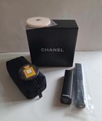 Chanel lipsticketui,lipstick,eyebrowgel,spons,button,doos, Nieuw, Ophalen of Verzenden, Zwart, Lippen