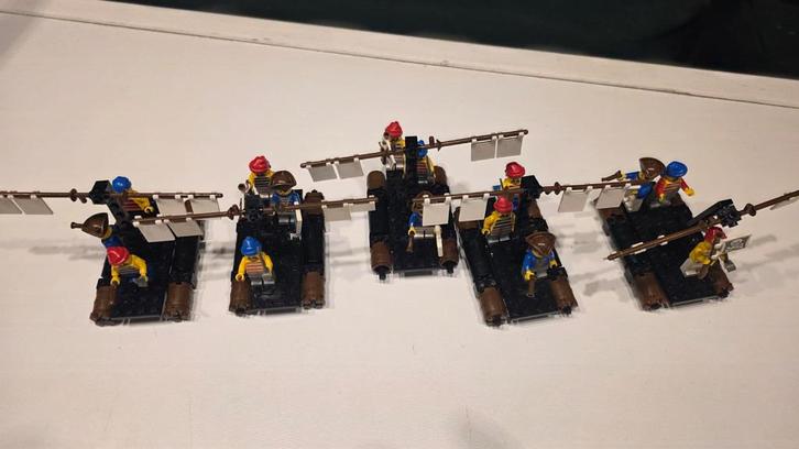 LEGO pirates - set 6257 Castaway's Raft 5X, Kinderen en Baby's, Speelgoed | Duplo en Lego, Zo goed als nieuw, Lego, Complete set