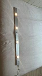 Halogeen spots. (2stuks samen 110cm), Ophalen of Verzenden, Gebruikt, Metaal, Modern.