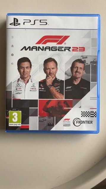 F1 Manager 23 playstation 5 spel. 