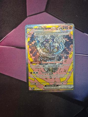 Cornerstone Mask Ogerpon ex #160 Pokemon Prismatic Evolution beschikbaar voor biedingen