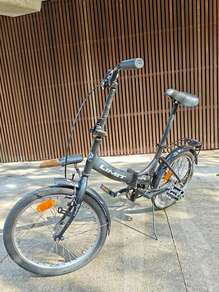 Opvouwbare Limit fiets - Compact en handig!, Fietsen en Brommers, Fietsen | Vouwfietsen, Gebruikt, Overige merken, 18 tot 20 inch