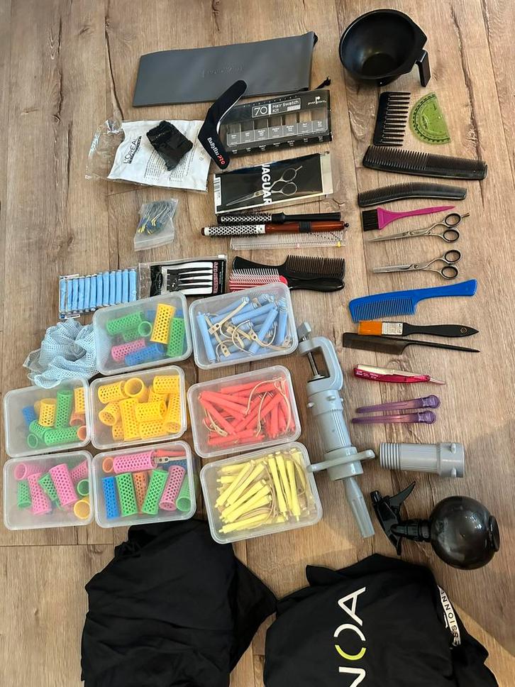 Kappers benodigheden, Hobby en Vrije tijd, Knutselen, Zo goed als nieuw, Materiaal, Ophalen