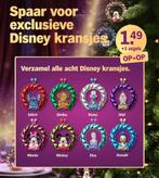 Disney kransjes Albert Heijn 10x spaarkaart (ook los te koop, Tickets en Kaartjes, Drie personen of meer