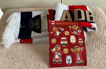 Willem II sjaal en stickers beschikbaar voor biedingen