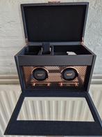 WOLF AXIS DOUBLE WATCH WINDER WITH STORAGE, Sieraden, Tassen en Uiterlijk, Horloges | Heren, Overige merken, Gebruikt, Ophalen of Verzenden