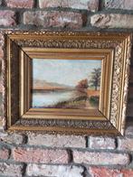 Olieverf schilderij op paneel, Antiek en Kunst, Kunst | Schilderijen | Klassiek, Ophalen of Verzenden