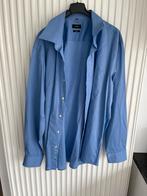 Herenhemd 43-44, Kleding | Heren, Ophalen of Verzenden, Zo goed als nieuw, Blauw, Halswijdte 43/44 (XL)