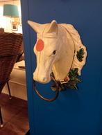 Nieuwe smeedijzeren paardenhoofd handdoek hanger  €45, Antiek en Kunst, Ophalen of Verzenden