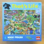 That's life #71308 - Zoo / Dierentuin - legpuzzel 1000 st., Ophalen of Verzenden, 500 t/m 1500 stukjes, Zo goed als nieuw, Legpuzzel