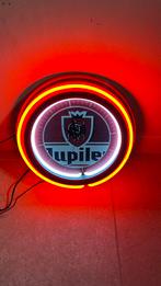 Jupiler neon en klok., Verzamelen, Merken en Reclamevoorwerpen, Zo goed als nieuw, Ophalen, Lichtbak of (neon) lamp