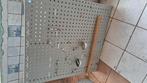 Wandrekken met losse extra haken en bakjes van overtoom. 1x1, Ophalen of Verzenden, Gebruikt