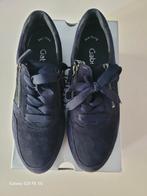 Gabor sneakers met 2 ritsen en mooie strik., Ophalen of Verzenden, Zo goed als nieuw, Blauw, Sneakers of Gympen