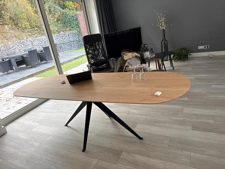 Trento Tafel 240x90 cm, Huis en Inrichting, Tafels | Eettafels, Zo goed als nieuw, 50 tot 100 cm, 200 cm of meer, Vijf personen of meer