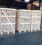 HAAGBEUK,zeer hard haardhout ovendroog;pallet/bigbag/netzak, 6 m³ of meer, Ophalen of Verzenden, Beukenhout, Blokken