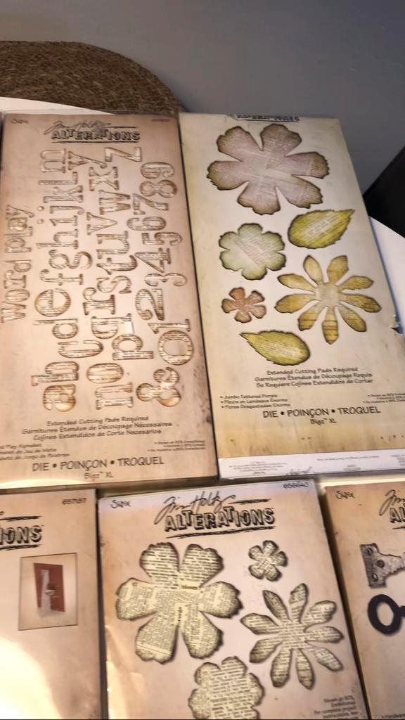 Te koop prachtige scrapbook/mixed media verzameling, Hobby en Vrije tijd, Scrapbooking, Zo goed als nieuw, Ophalen of Verzenden