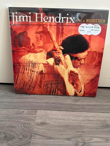 jimi Hendrix Live at Woodstock (1999 persing) beschikbaar voor biedingen