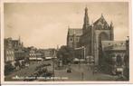 Haarlem Groote markt en groote kerk., Ophalen of Verzenden, 1920 tot 1940, Gelopen, Noord-Holland