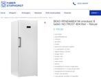 BEKO vrieskast 400 Liter NO FROST - Nieuw, Witgoed en Apparatuur, Vriezers en Diepvrieskisten, Vrieskast, Nieuw, Energieklasse A of zuiniger