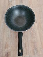 Tomado wokpan grijs D28cm, Huis en Inrichting, Keuken | Potten en Pannen, Ophalen of Verzenden, Gebruikt, Wok
