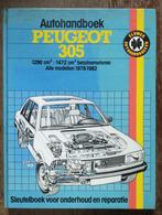 Autohandboek Peugeot 305, Ophalen of Verzenden