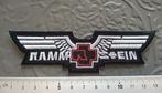 Rammstein leuke shaped patch 41 --3.5 x 12.5 cm, Verzenden, Nieuw, Kleding