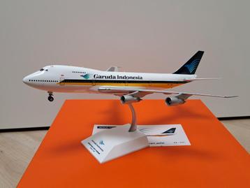 JC Wings 1:200 Boeing 747-200 Garuda Indonesia 9V-SQL beschikbaar voor biedingen